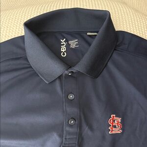 Navy CBUK - St Louis Cardinals Polo Shirt for Men - Large